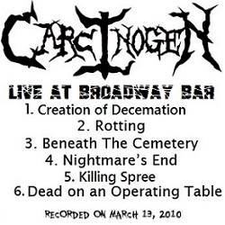 Live At Broadway Bar